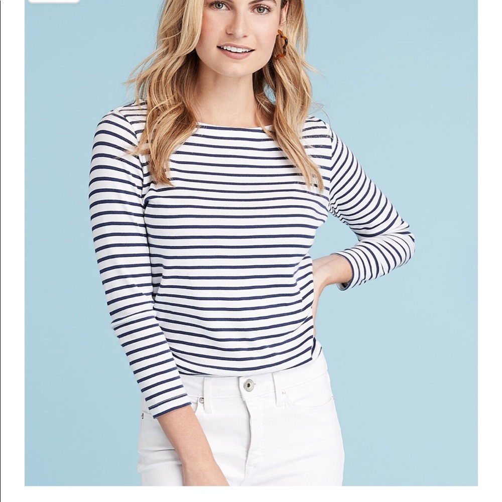 Vineyard Vines Boatneck striped tee